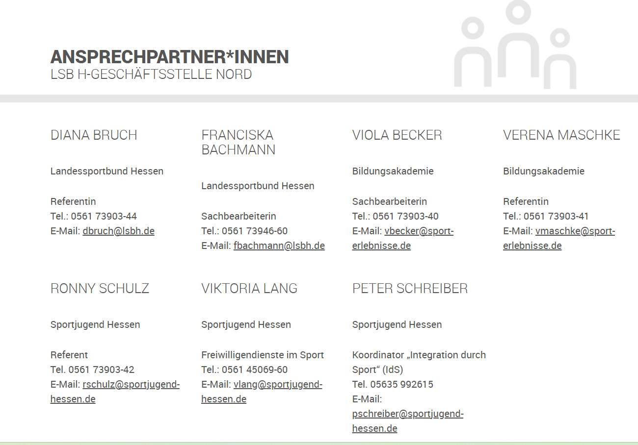 Ansprechpartner