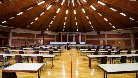 Präsenzveranstaltung: Einladung zum Sportkreistag am 08.04.2022 in die Mehrzweckhalle in 34246 Vellmar-Frommershausen, Pfadwiese 10.