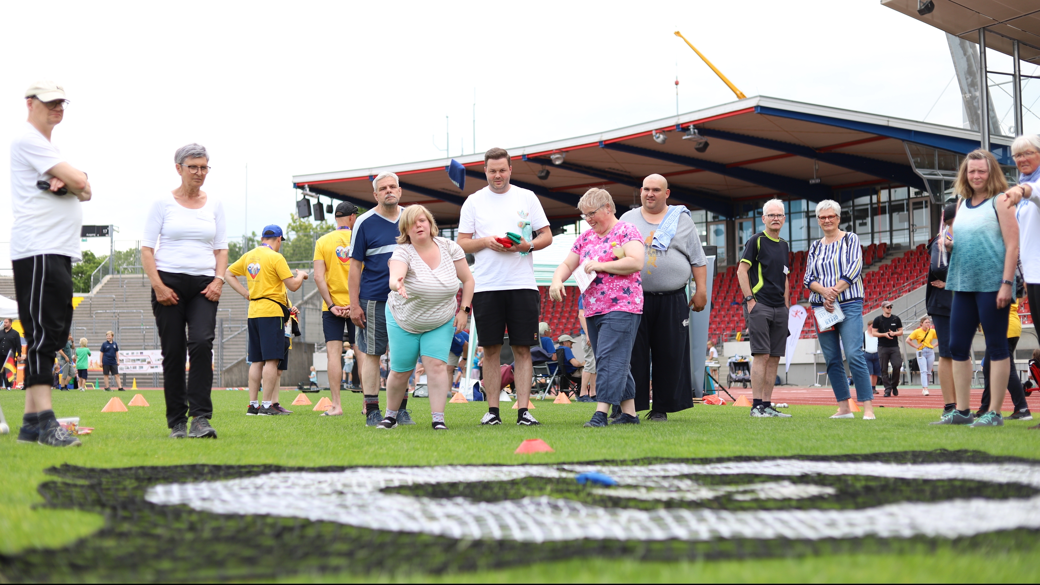 Das Deutsche Sportabzeichen beim „Inklusiven Sport- und Spielfest“ im Auestadion