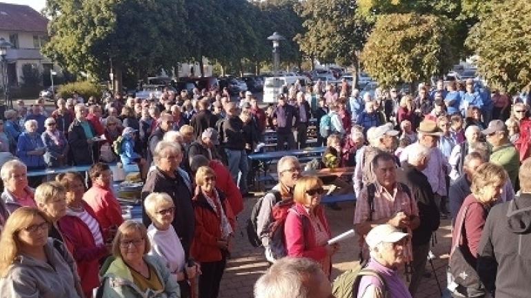 Foto vom 32.Sportkreiswandertag in Wolfhagen-Istha