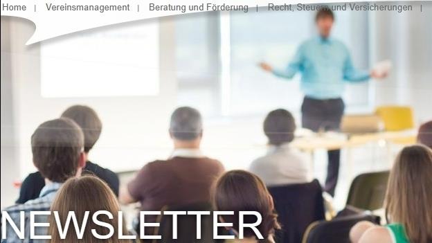 Aktuelle Informationen immer über den lsb h Newsletter